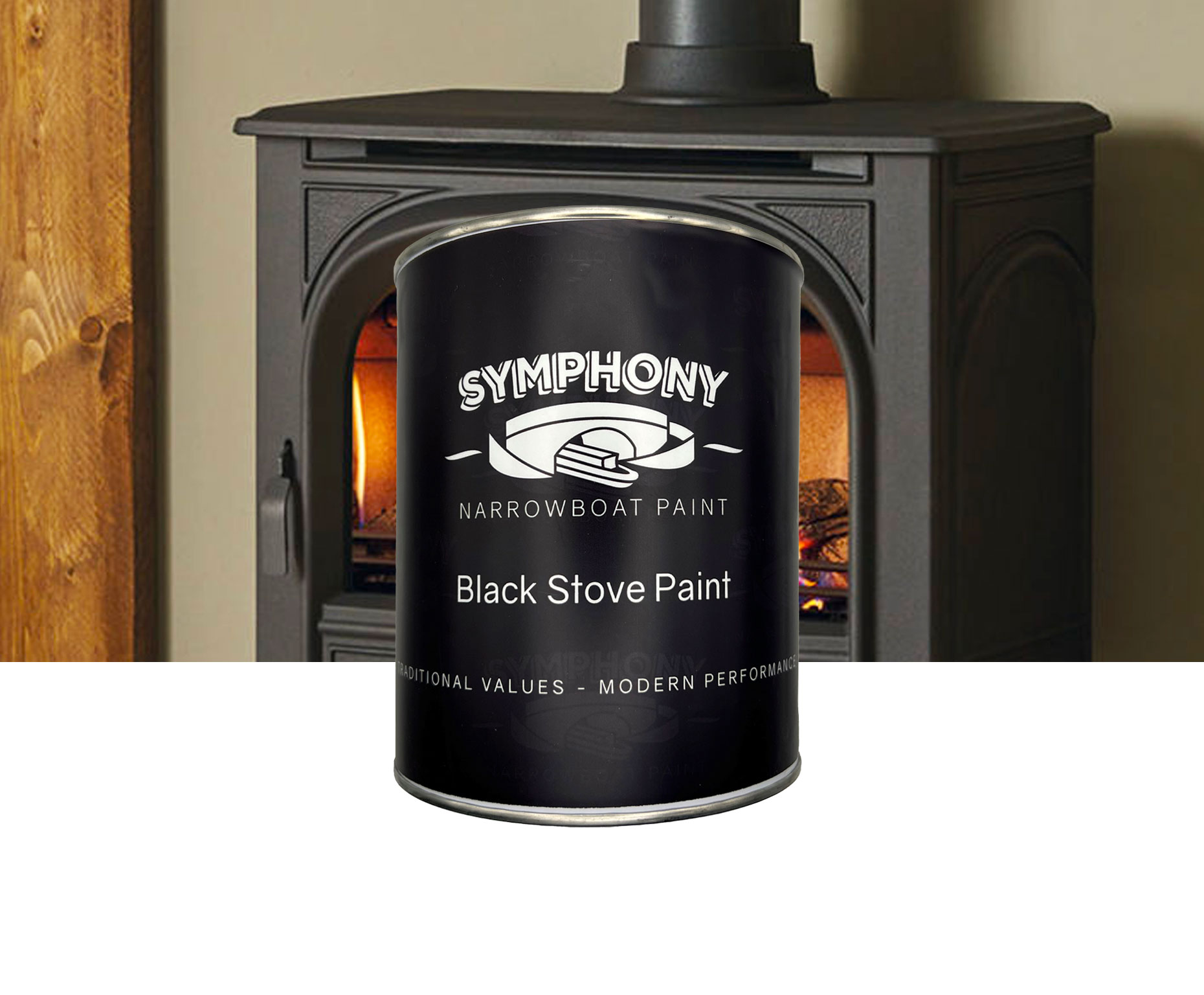 Symphony Black Stove Paint