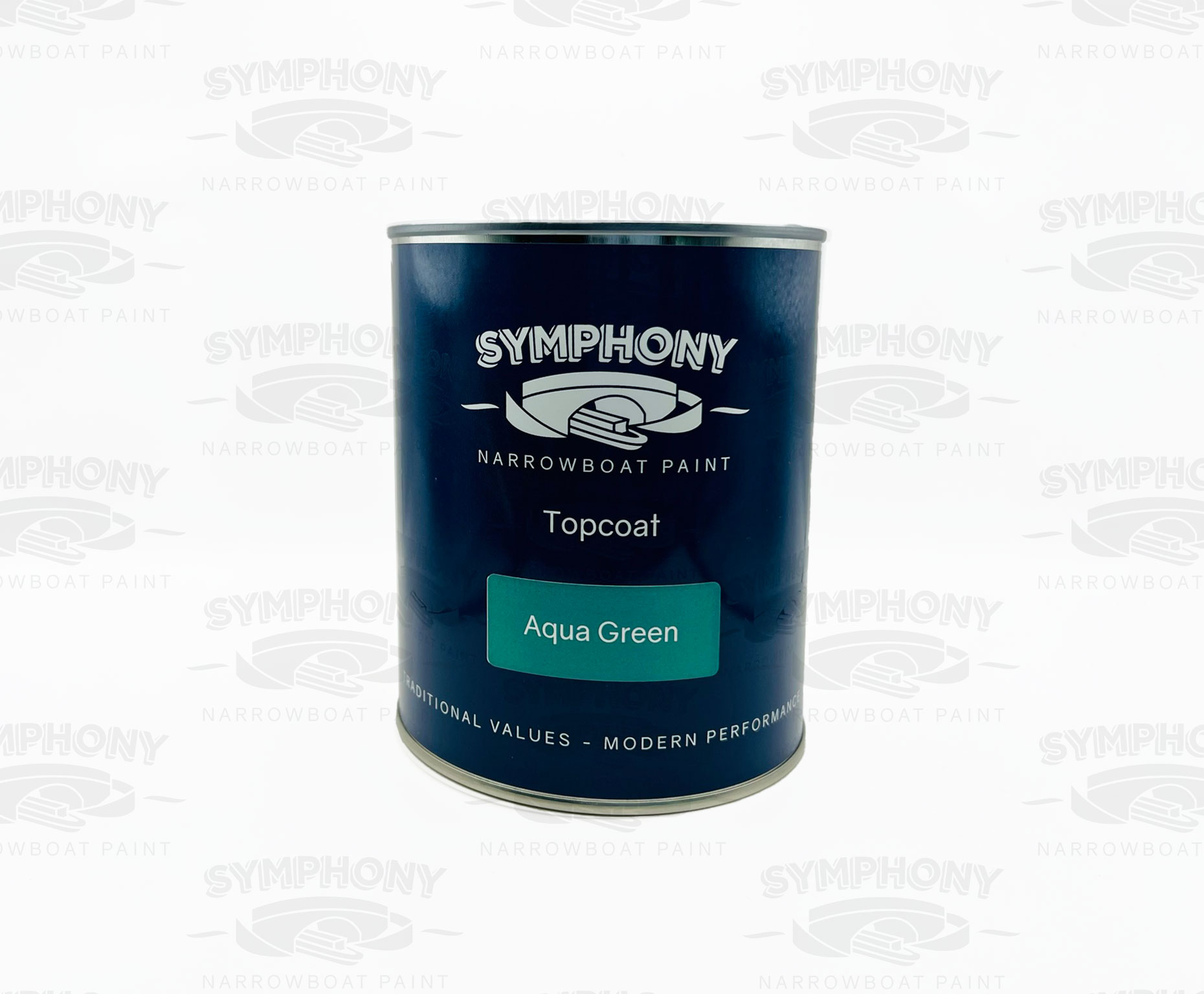 GLOSS AQUA GREEN Symphony Narrowboat Paint