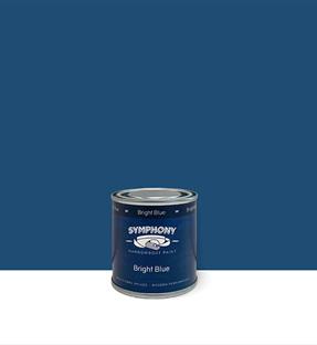 Topcoat Gloss Sample - Bright Blue